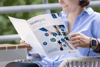 teamgeist Unternehmensbroschüre der teamwerk AG
